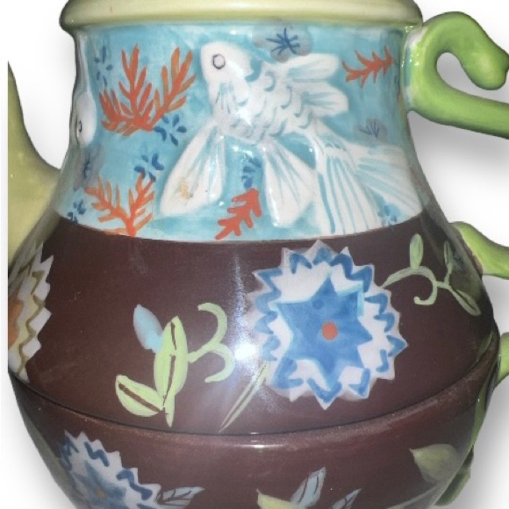 Stackable teapot. Tea set for one! - Picture 4 of 4
